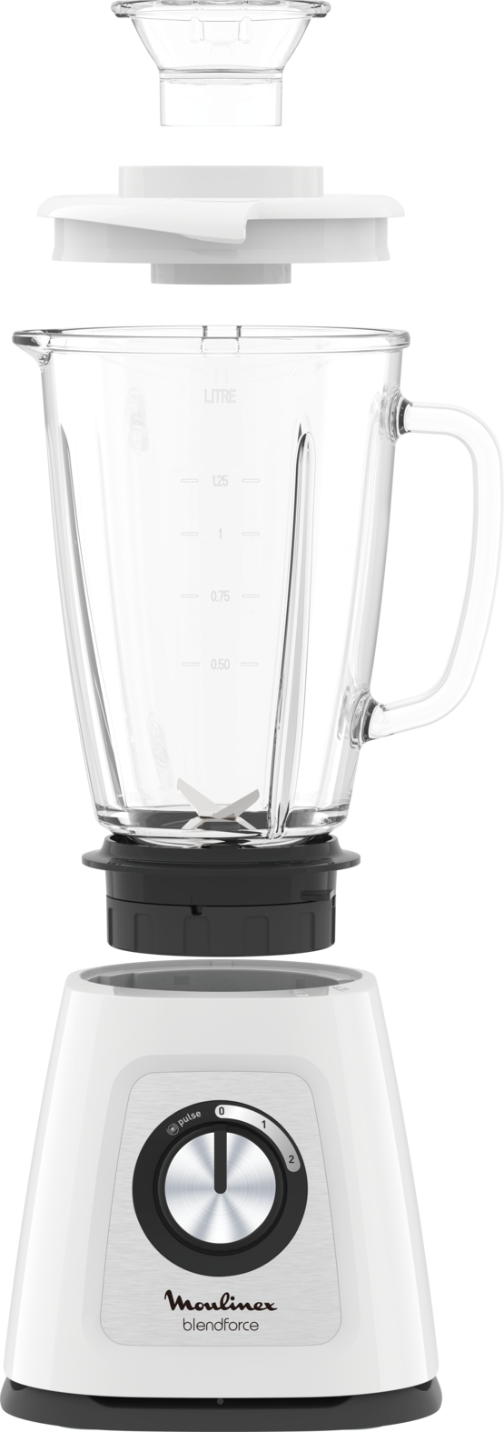 Moulinex LM4351 1.25 L Tabletop blender 800 W White – image 3
