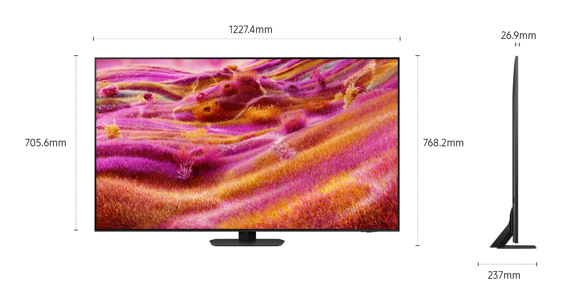 Samsung Neo QE55QN90FAT 139,7 cm (55 ) 4K Ultra HD Smart TV Wifi Noir, Titane — photo 3
