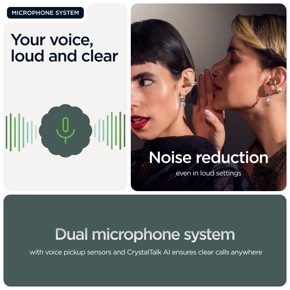 Motorola moto buds loop Headset Wireless Ear-hook Calls/Music/Sport/Everyday Bluetooth Green image 15