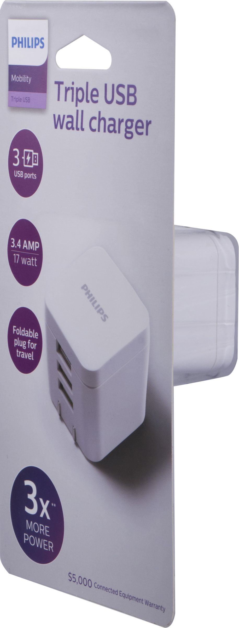 Philips DLP2408/37 mobile device charger Universal White AC Indoor – image 2