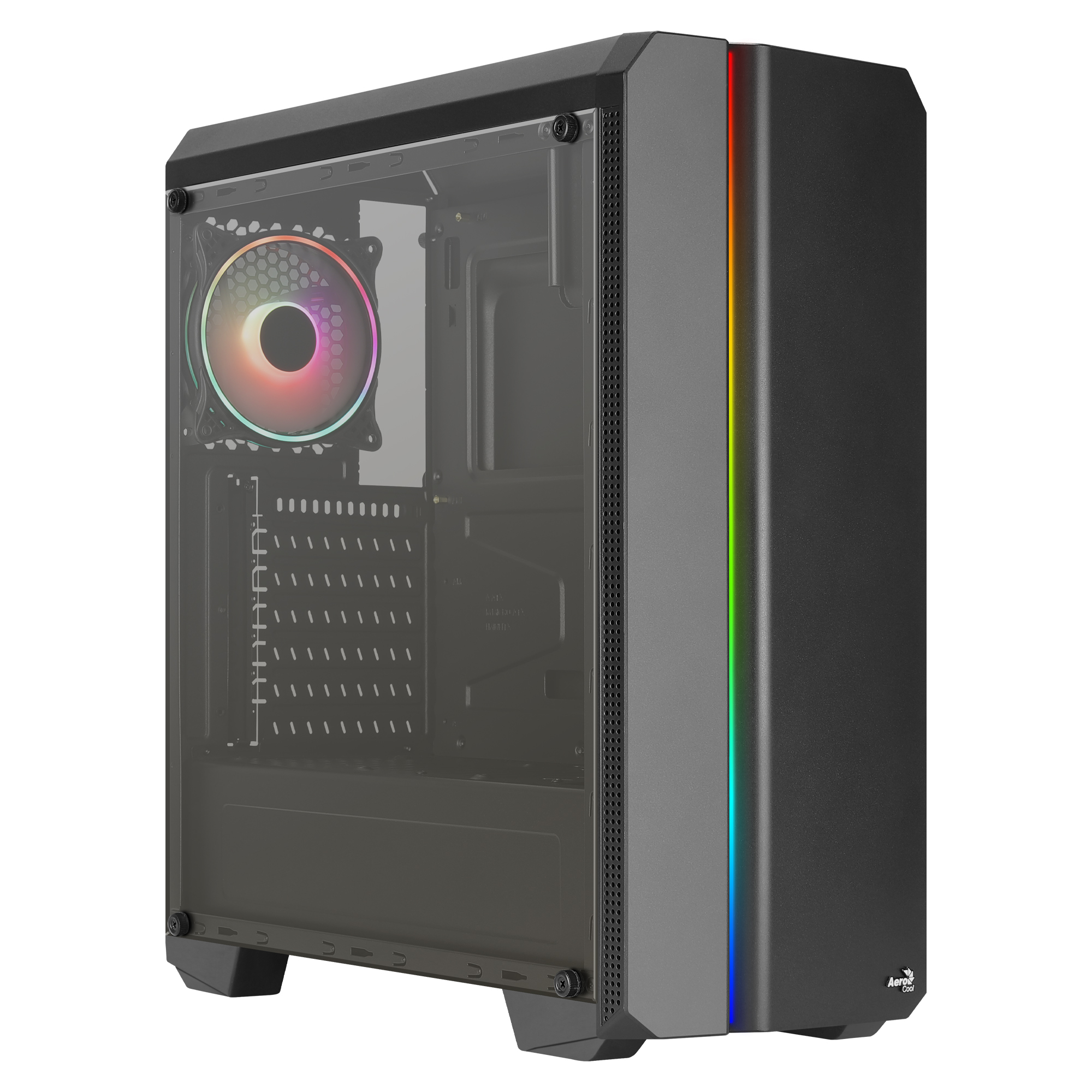 Aerocool GENESISV2BK PC ATX Case Front Panel LED ARGB Fan ARGB – image 2