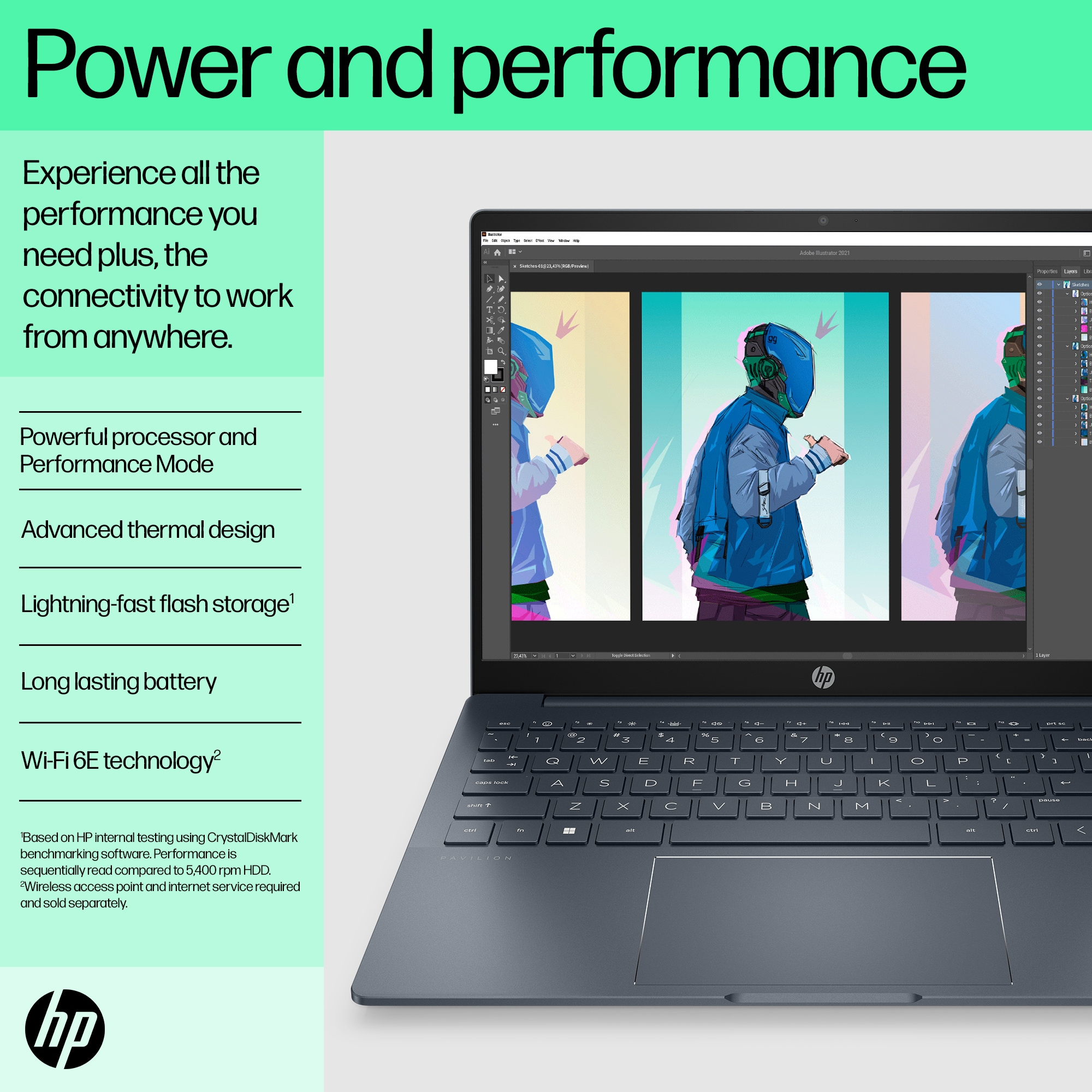 HP Pavilion Plus 14-eh0001na Intel® Core™ i5 i5-1240P Laptop – image 9