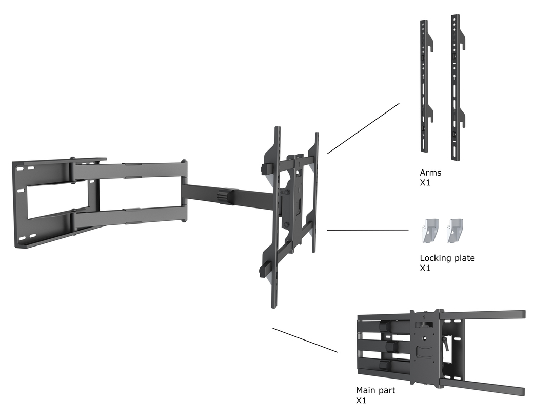 Multibrackets M Universal Long Reach Arm – image 7