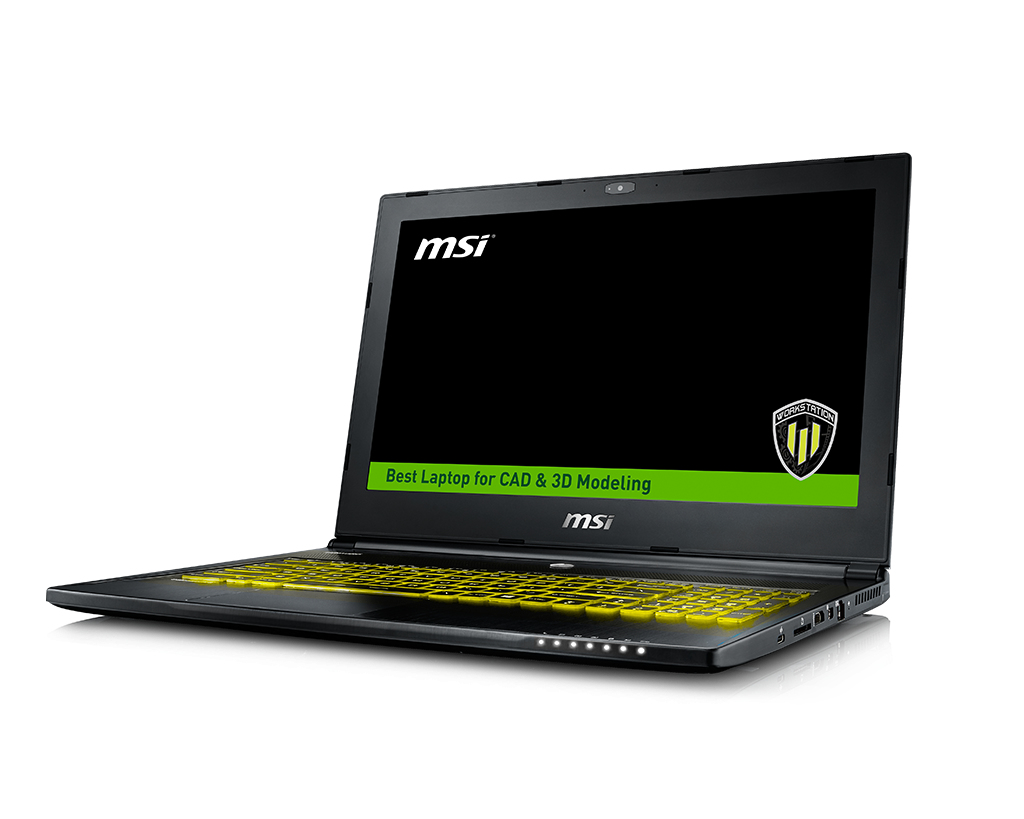 MSI Workstation WS606QJ-024 laptop Intel® Core™ i7 i7-6700HQ Mobile workstation