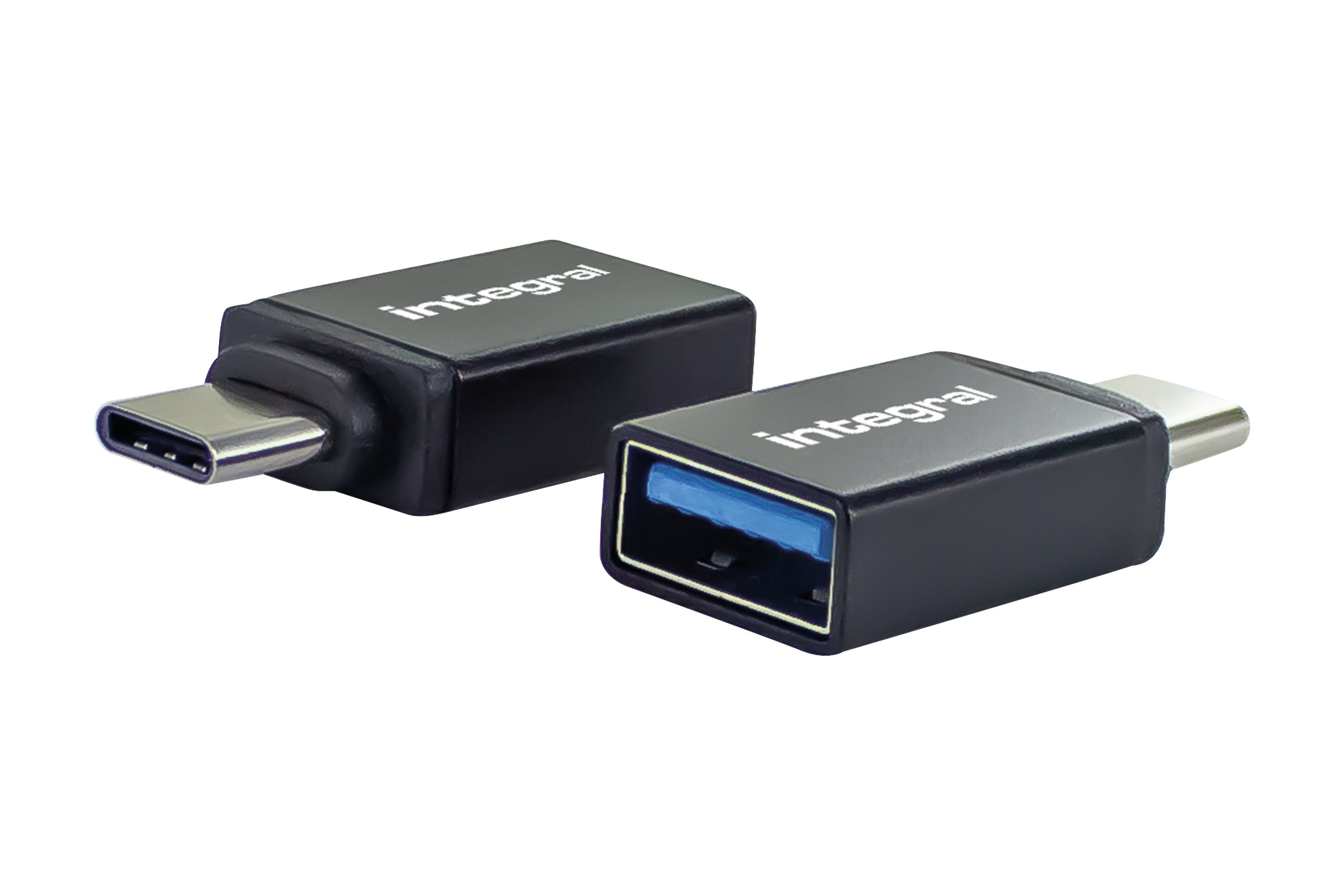 Integral USB Type-A to USB Type-C Converter