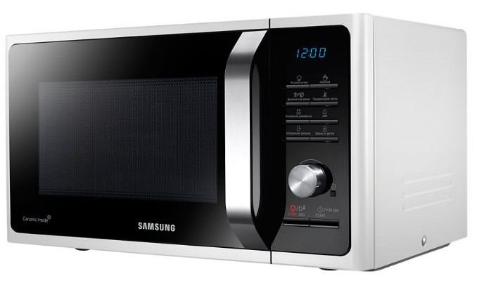 Samsung MG23F301TAW White Grill microwave Countertop – image 2