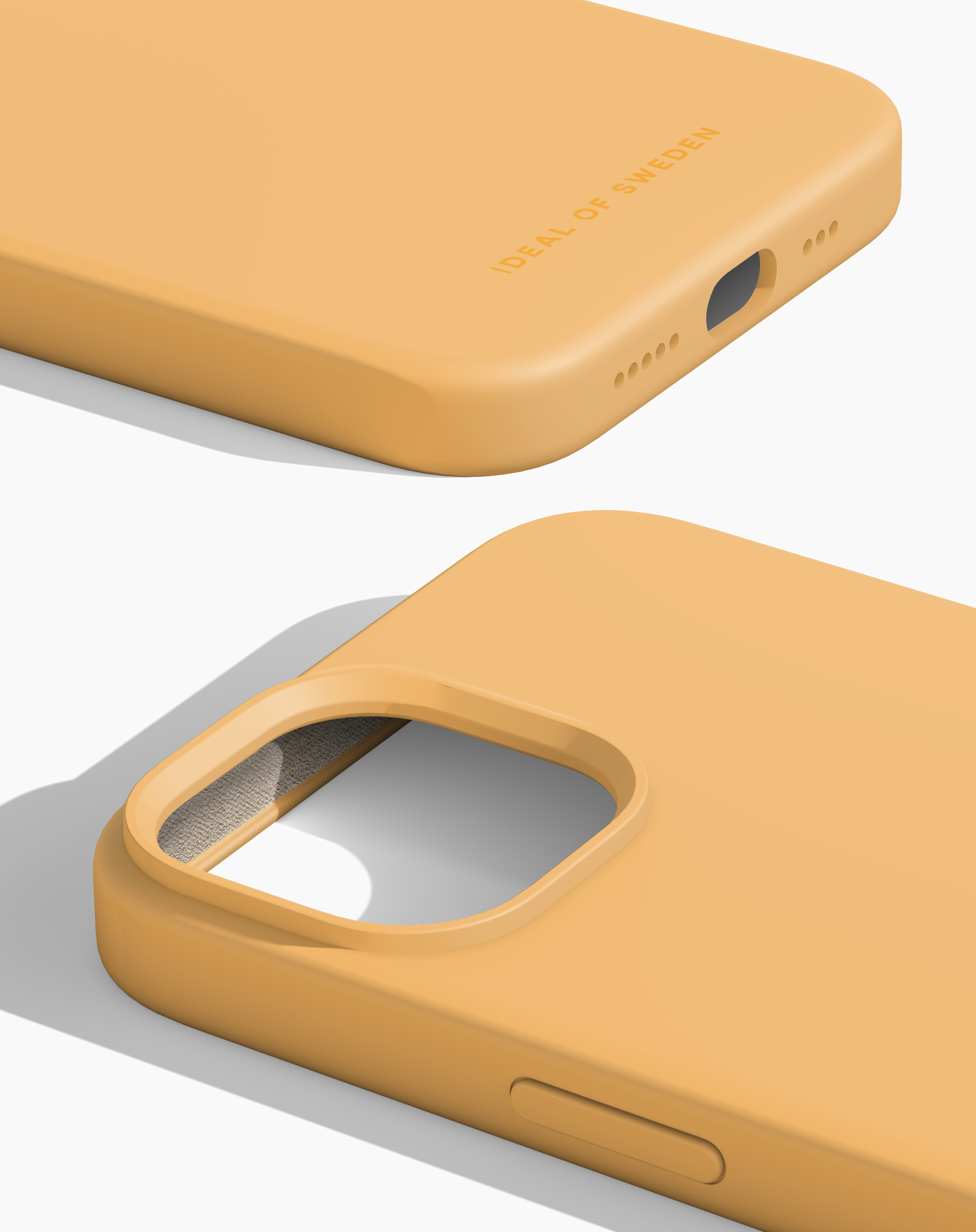 iDeal of Sweden Silicone Case iPhone 13/14 Apricot – image 1