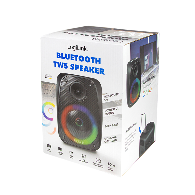 LogiLink SP0058 portable/party speaker Mono portable speaker Black – image 7