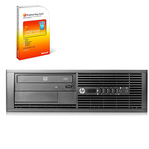 HP DESKTOP BUNDEL (LX829EA+YD304AA) Compaq Pro 4300 SFF Intel Core i3-3220 + Microsoft Office 2010 PKC – image 1