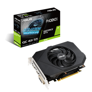 ASUS Phoenix PH-GTX1650-O4GD6-P видеокарта NVIDIA GeForce GTX 1650 4 GB GDDR6