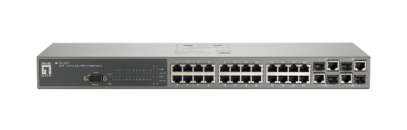 LevelOne FGL-2870 network switch Managed L2 Grey – image 3