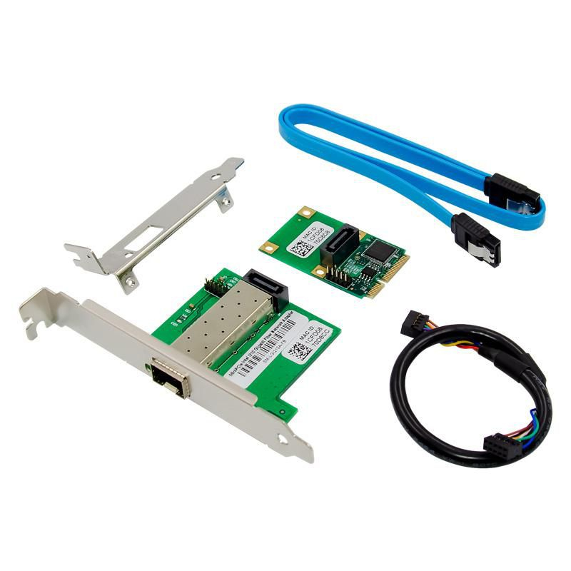 Microconnect MC-MINIPCIE-I210 network card Internal Fiber 1000 Mbit/s – image 4