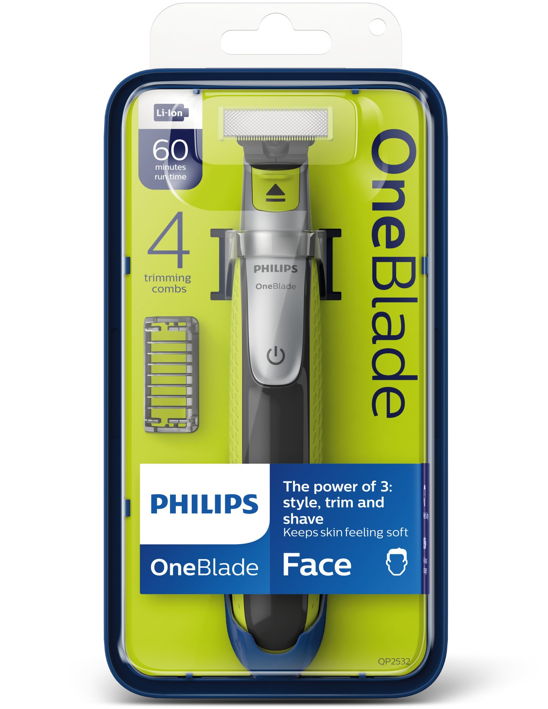 Philips Norelco OneBlade QP2532/20 beard trimmer Battery 4 – image 2