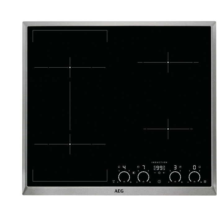 AEG IKK64545XB Black Built-in Zone induction hob 4 zone(s)