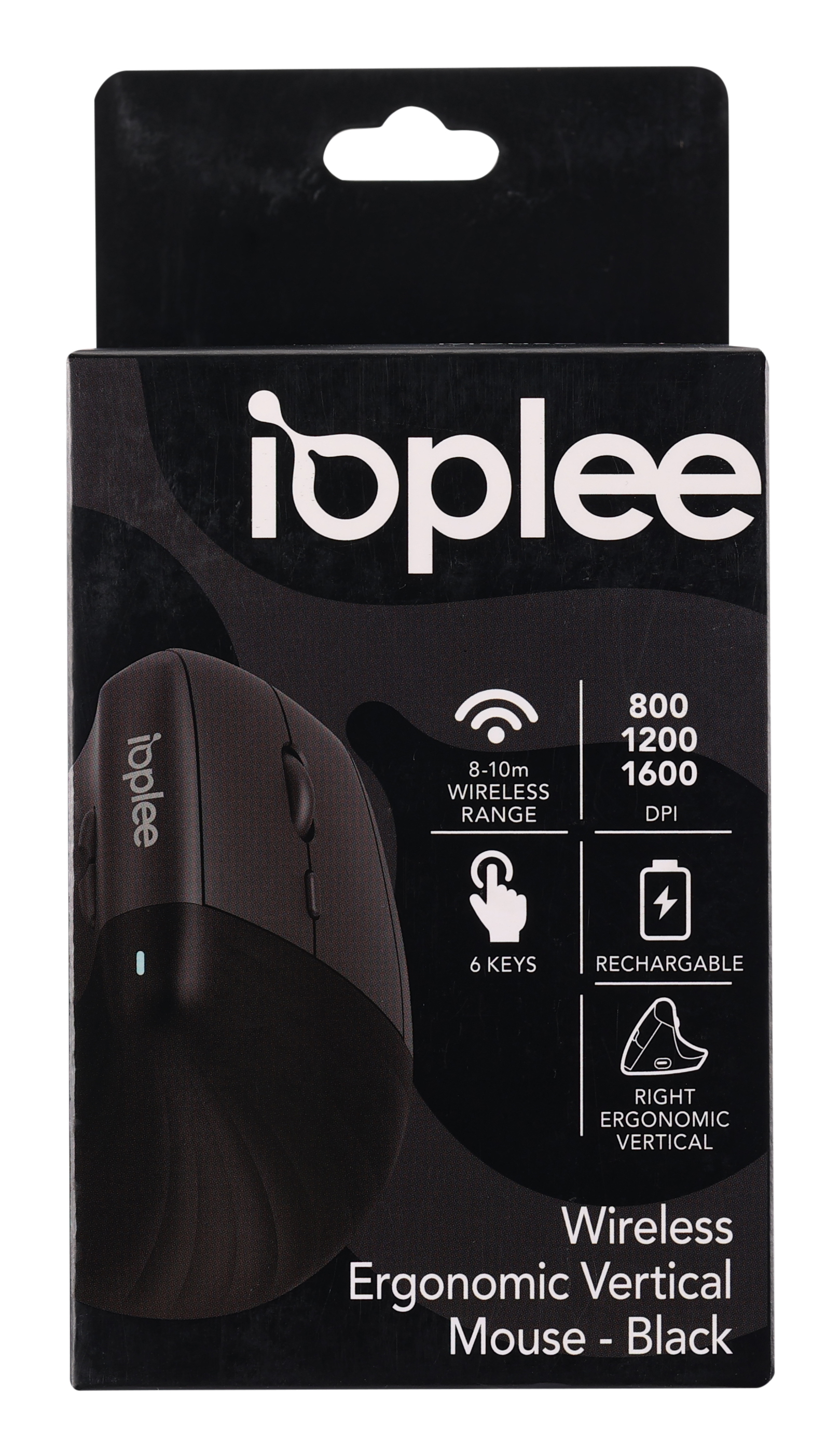 IOPLEE 309BTR mouse Universal Right-hand RF Wireless 1600 DPI – image 4
