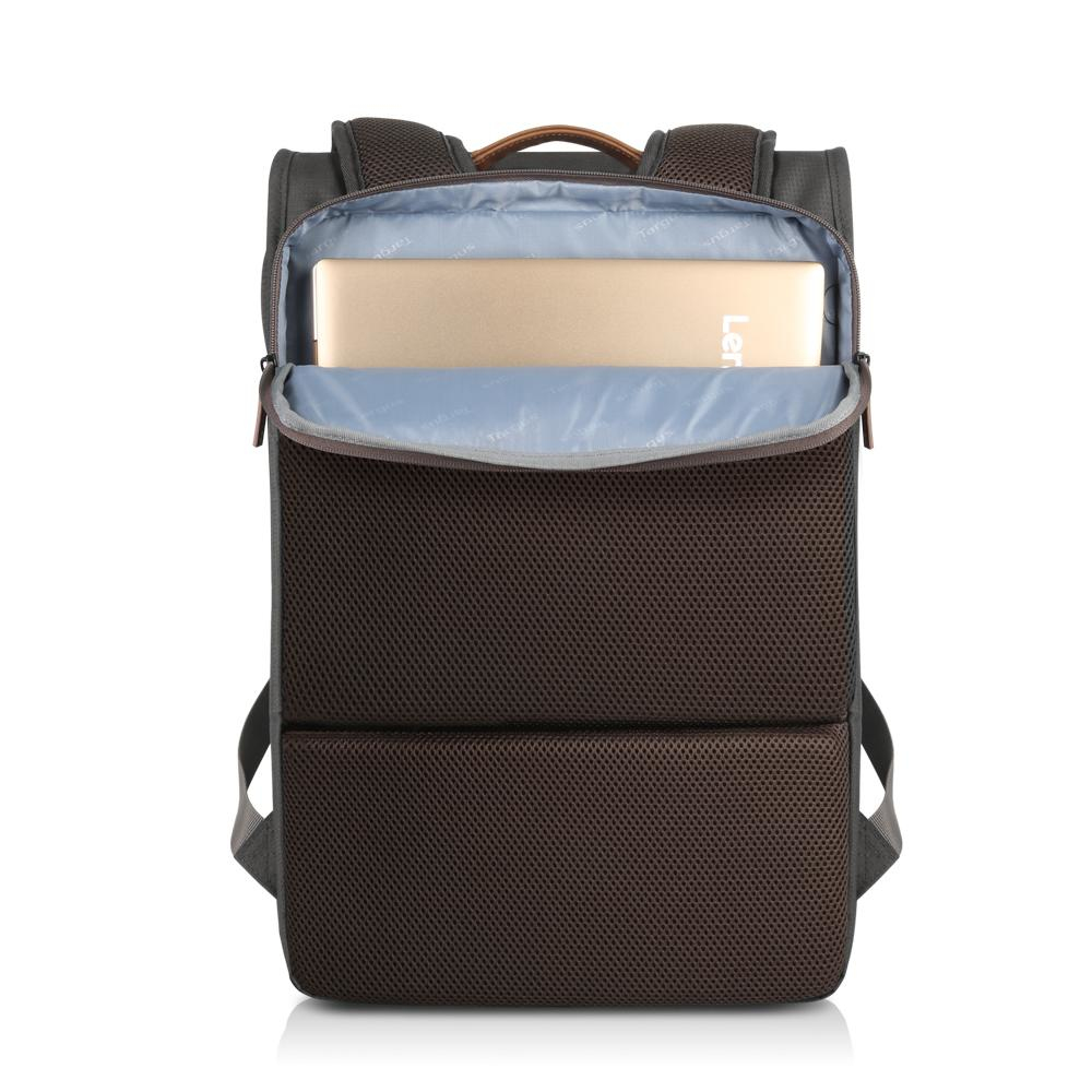 Lenovo B810 39.6 cm (15.6") Backpack Black, Brown – image 3