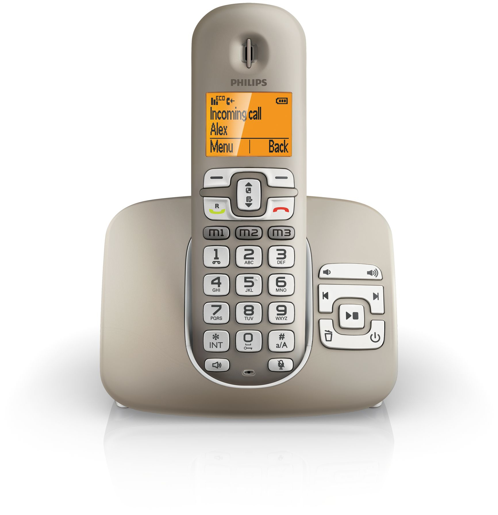 Philips SoClear Cordless phone with answering machine XL3951S/FT – image 2