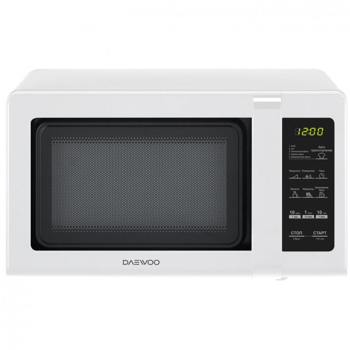 Daewoo KOR-662BW microwave White Solo microwave Countertop