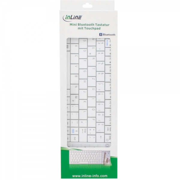 InLine 55374W keyboard Bluetooth White – image 5