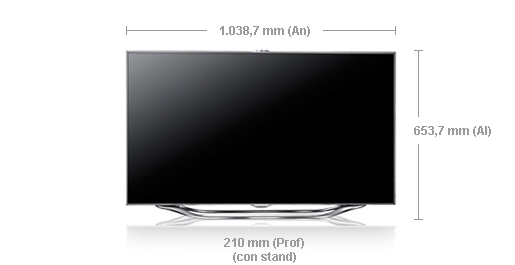 Samsung Series 8 UE46ES8000SXXC TV – image 3