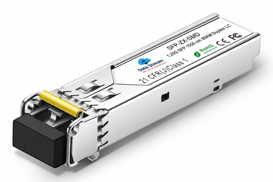 1.25G SFP ZX 1550nm 80km Optical Transceiver Module - Cisco Compatible