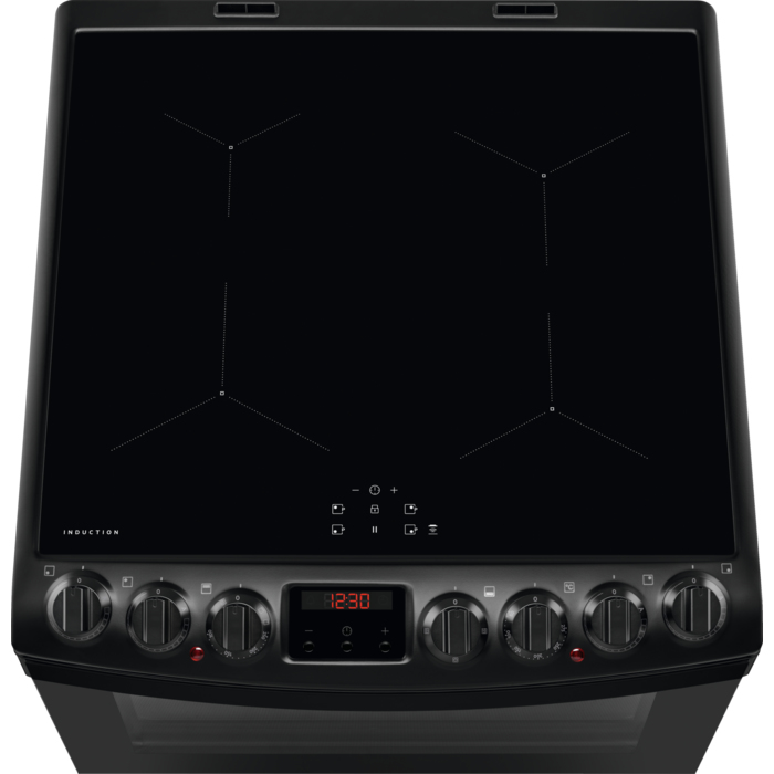 AEG CIB6742MCB Freestanding cooker Electric Zone induction hob Black – image 3