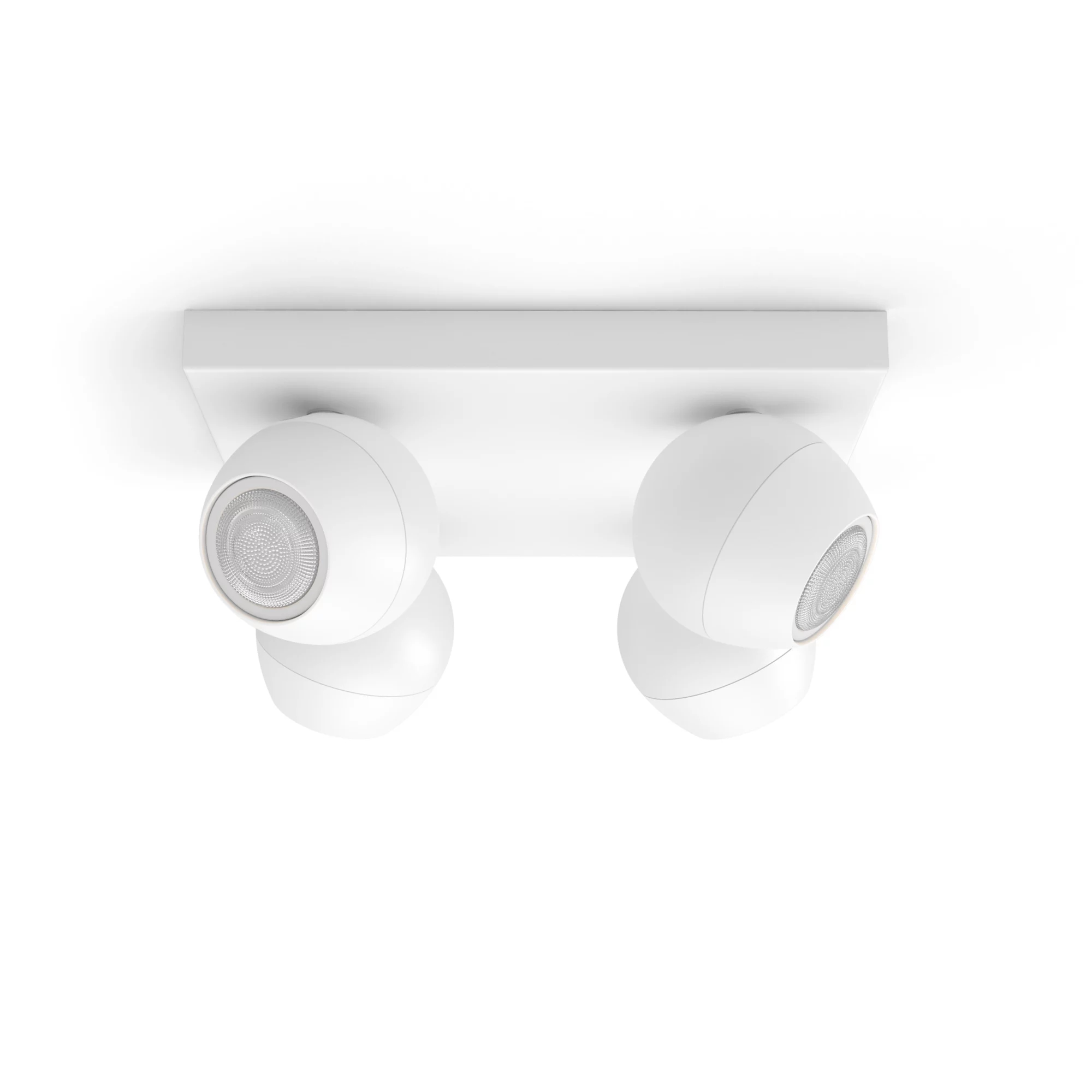 Philips by Signify Philips Hue White ambience Buckram quadruple spotlight – image 3