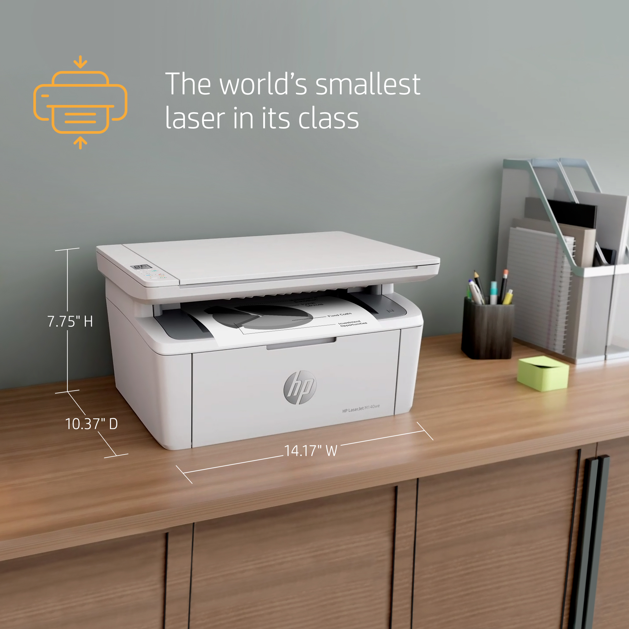 HP LaserJet MFP M140we Printer – image 6