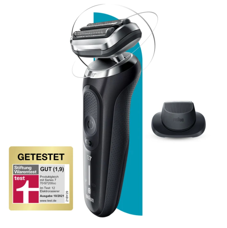 Braun Series 7 71-N1200s Foil shaver Trimmer Stainless steel – image 2