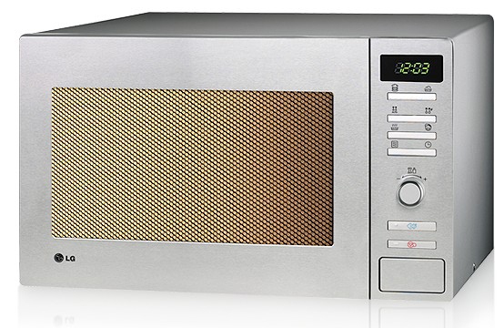 LG MH5887UT microwave Silver