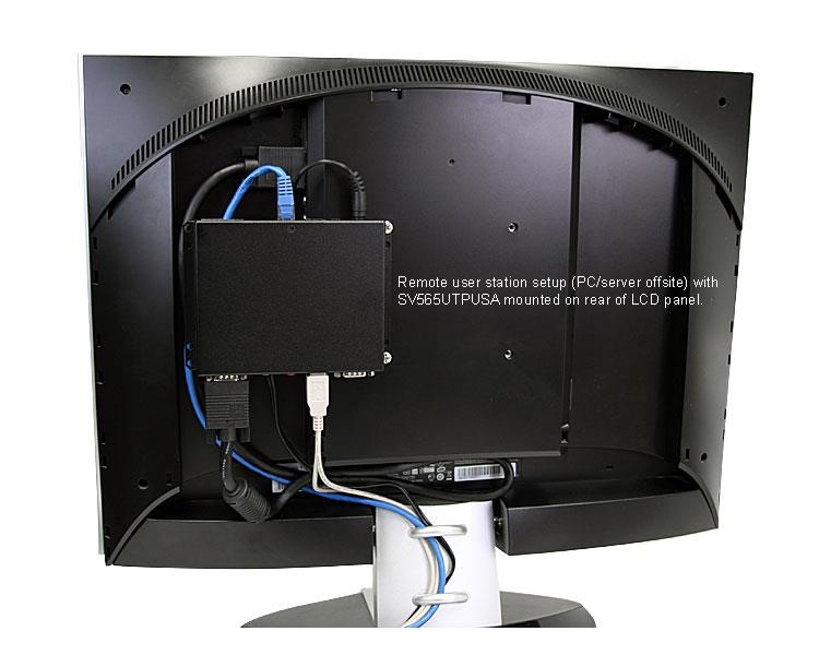 StarTech.com USB VGA KVM Console Extender w/ Serial & Audio Over Cat5 UTP - 1000 ft – image 3