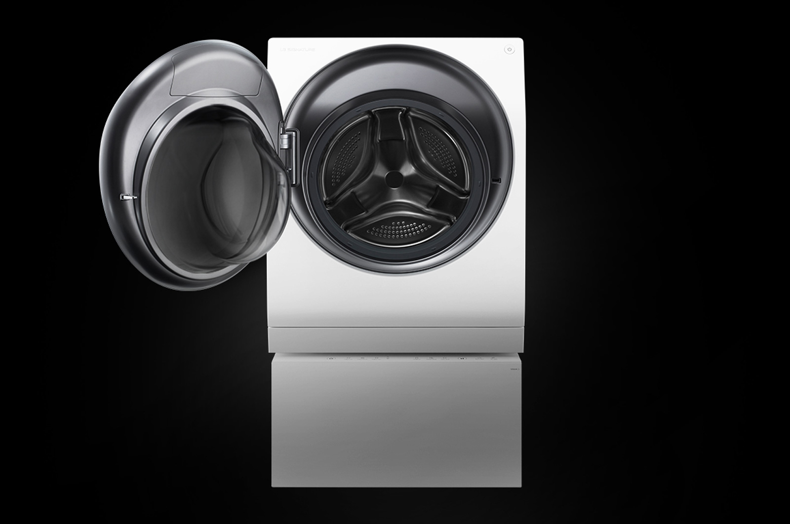 LG LSF100W washing machine Front-load – image 3