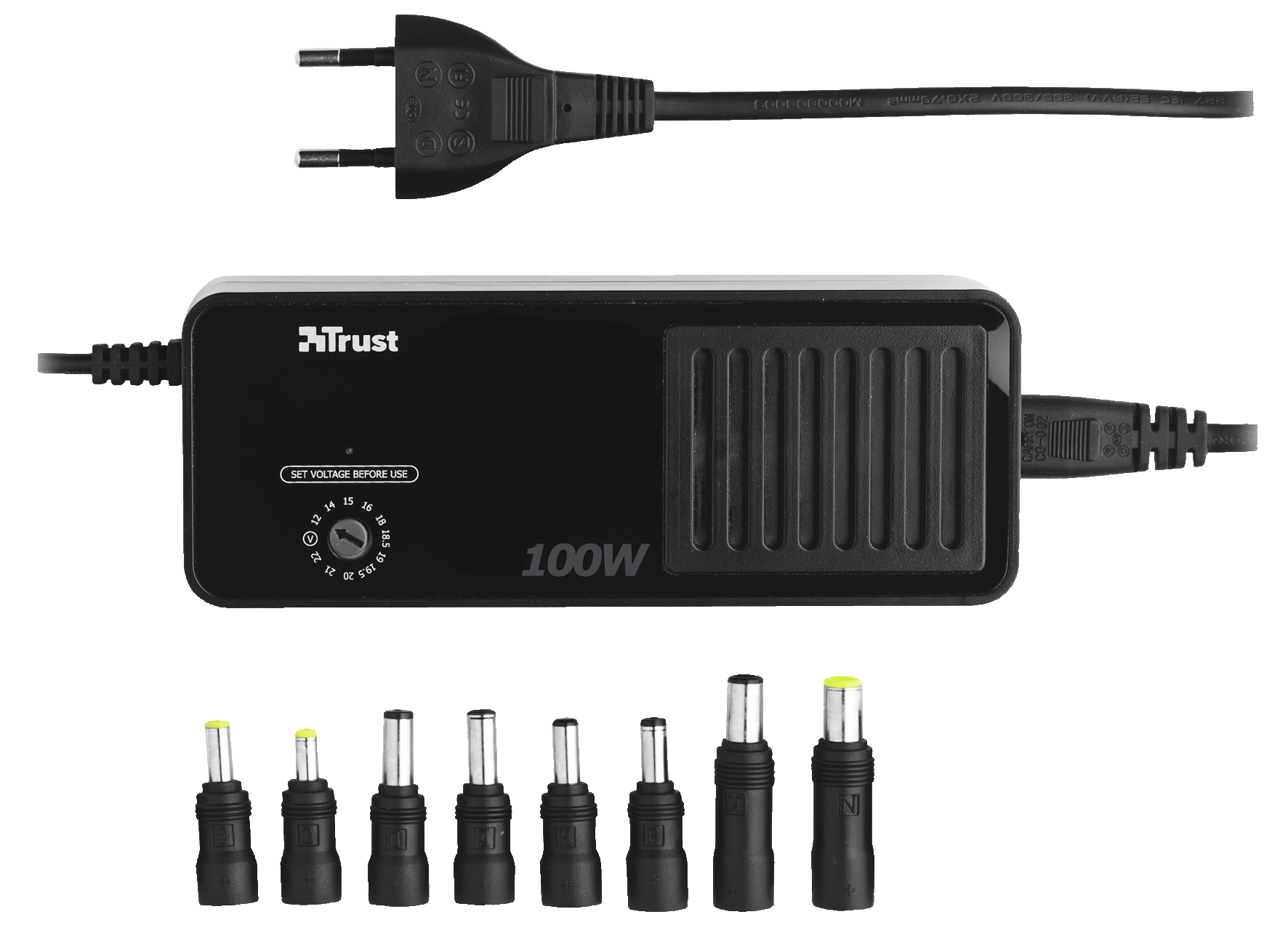 Trust 100W Multi Functional Notebook Power Adapter – image 2