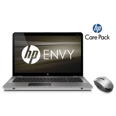 HP ENVY 17-1193eo + Care Pack + Mouse