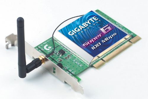 GIGABYTE GN-WPEAG network card 108 Mbit/s