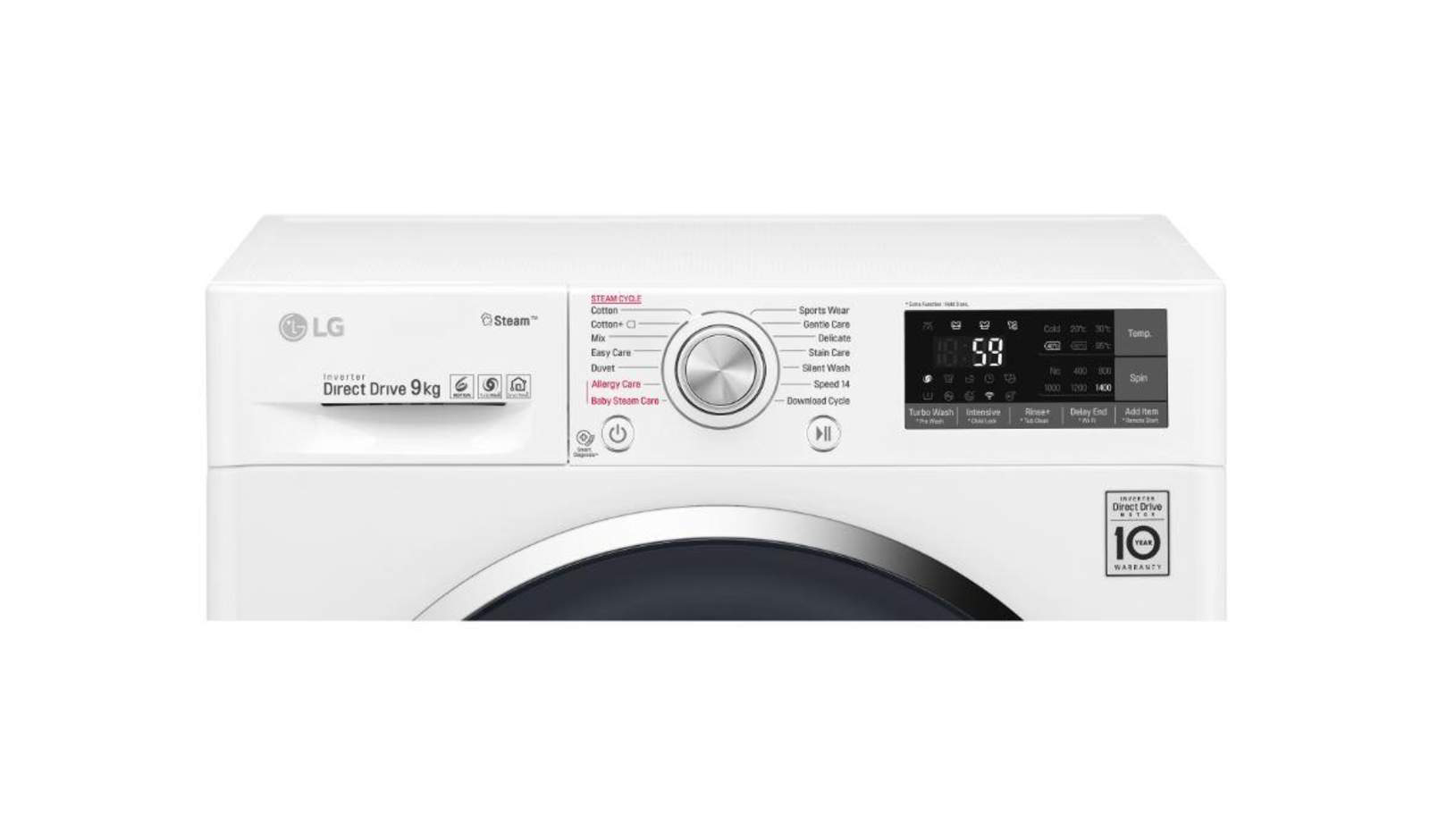 LG F4J7VY2W washing machine Front-load – image 3