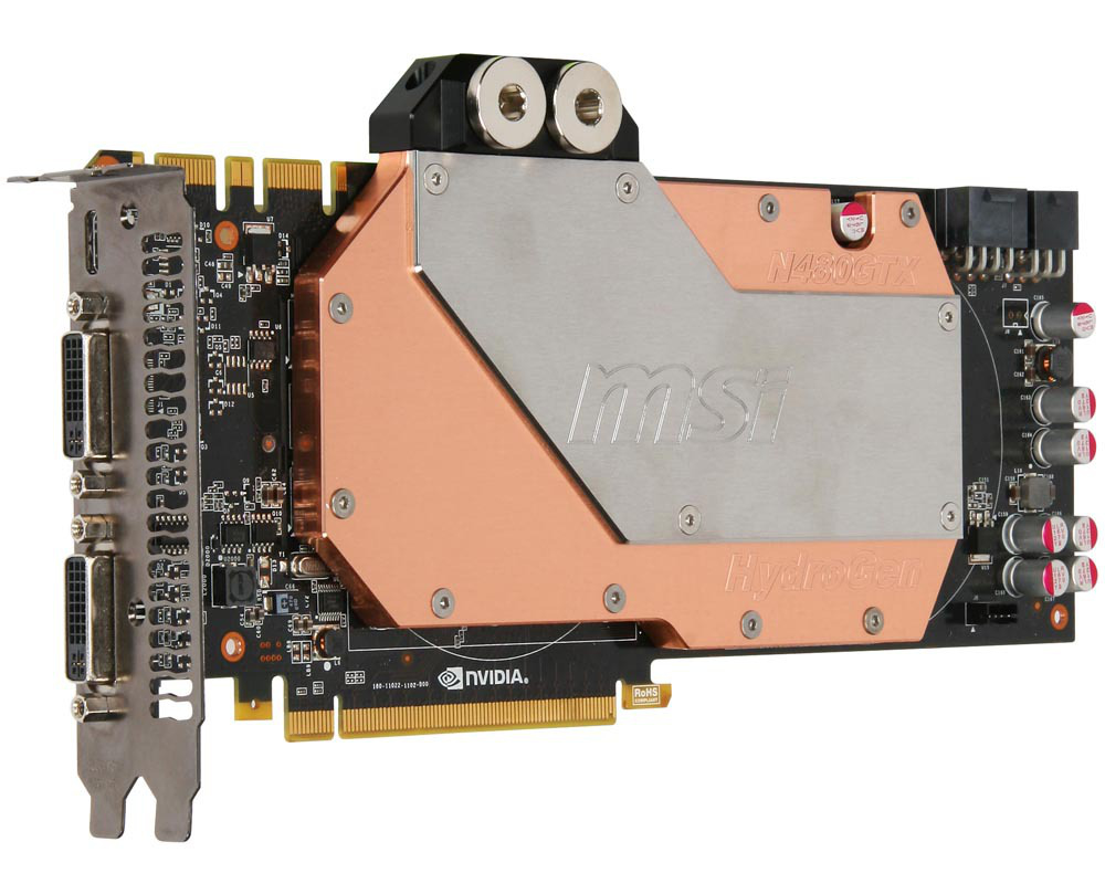 MSI N480GTX HYDROGEN – image 2