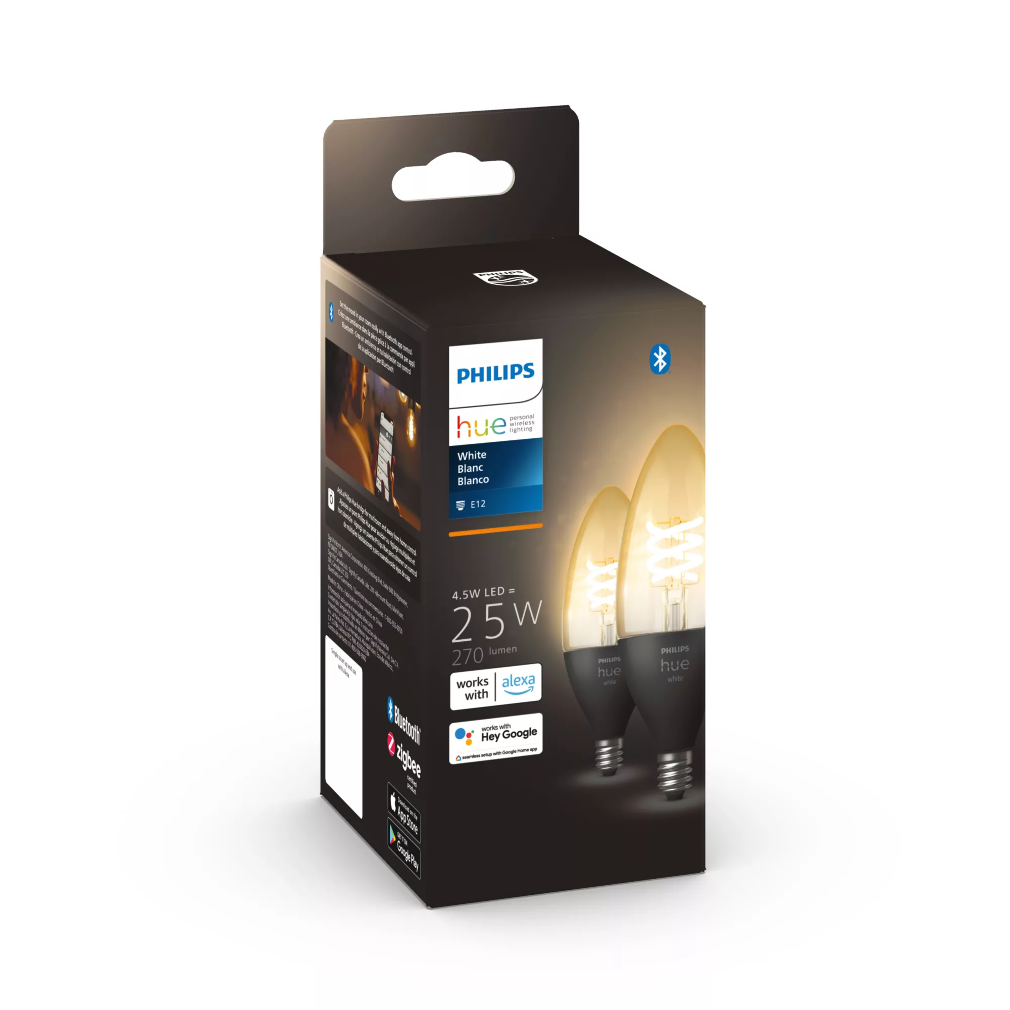 Philips by Signify Philips Hue White 046677565077 smart lighting Smart bulb Bluetooth/Zigbee – image 3