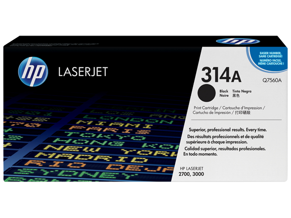 HP 314A toner cartridge 1 pc(s) Original Black