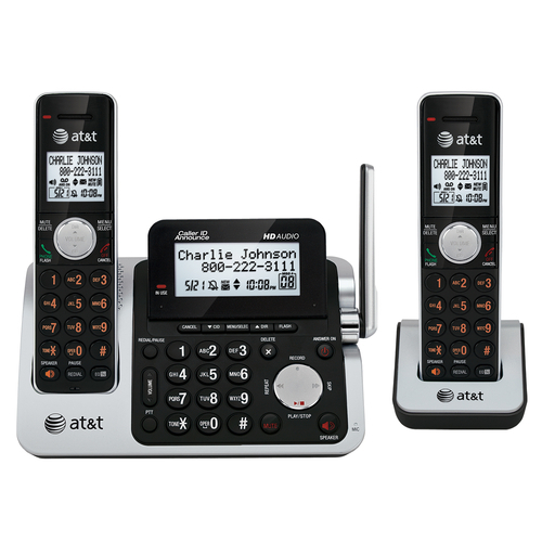 VTech CL83201 telephone DECT telephone Caller ID Black, Silver