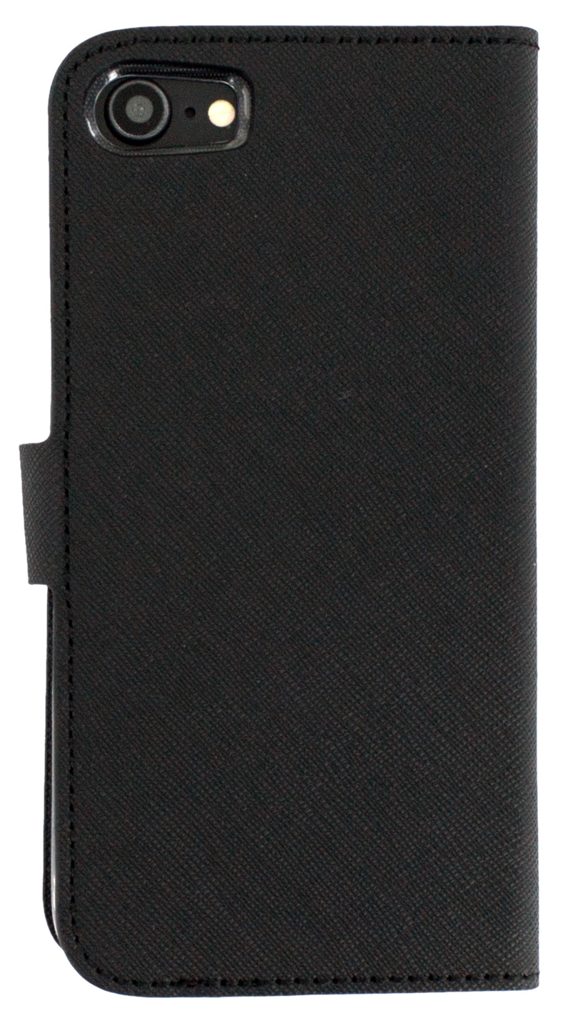 Mobiparts Saffiano Wallet Case Apple iPhone 7, iPhone 8 Black – image 3