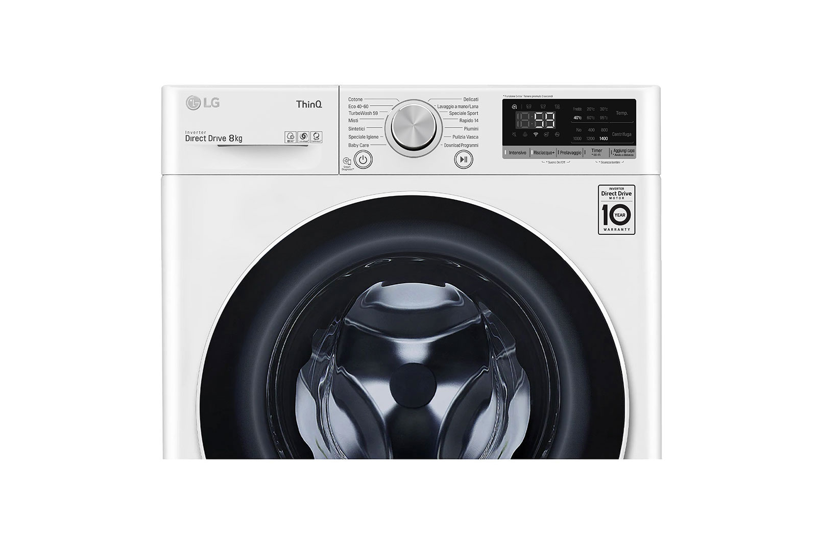 LG F4WV508N0E washing machine Front-load – image 4