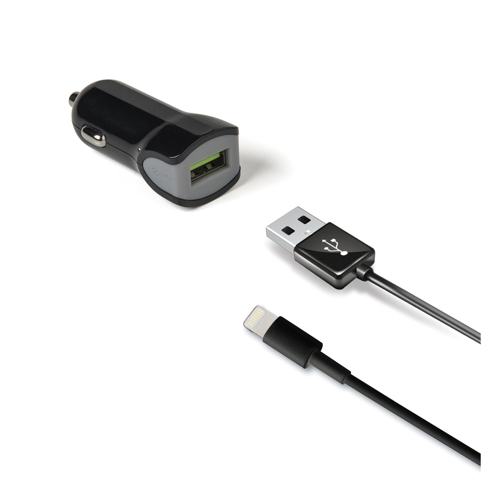 Celly CCUSBLIGHT mobile device charger Universal Black Cigar lighter Auto