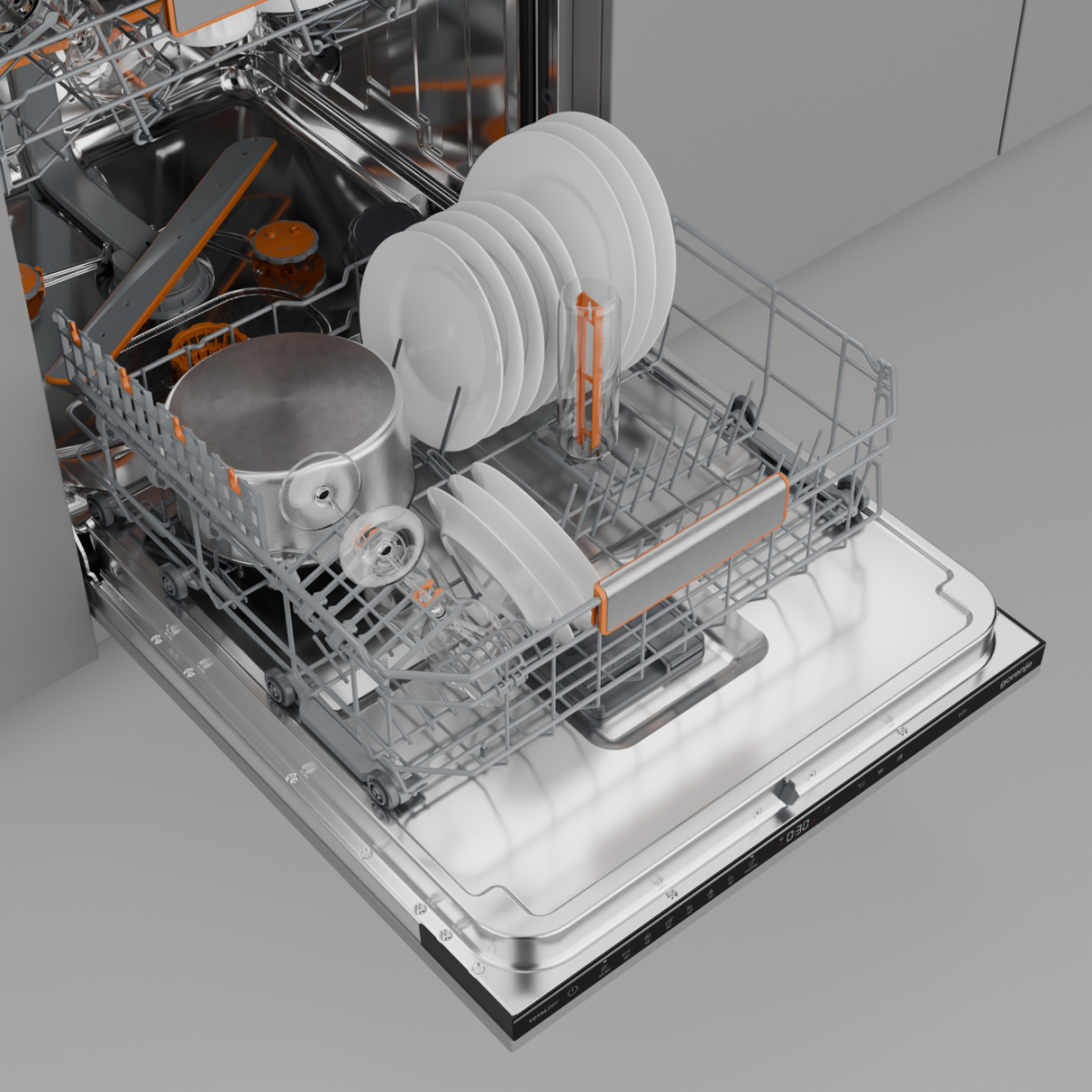 Gorenje G600 ULTRA16BWIFI dishwasher Fully built-in 16 place settings – image 9
