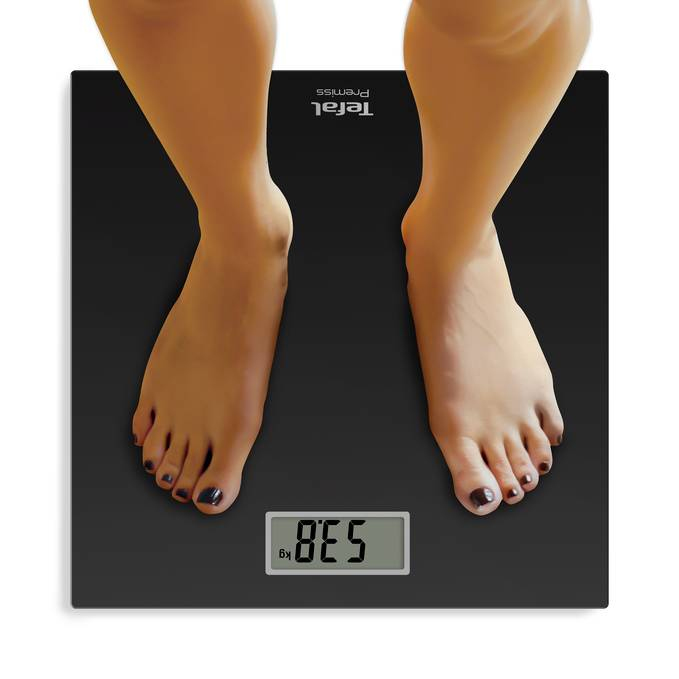 Tefal PP1400 Square Black Electronic personal scale – image 3