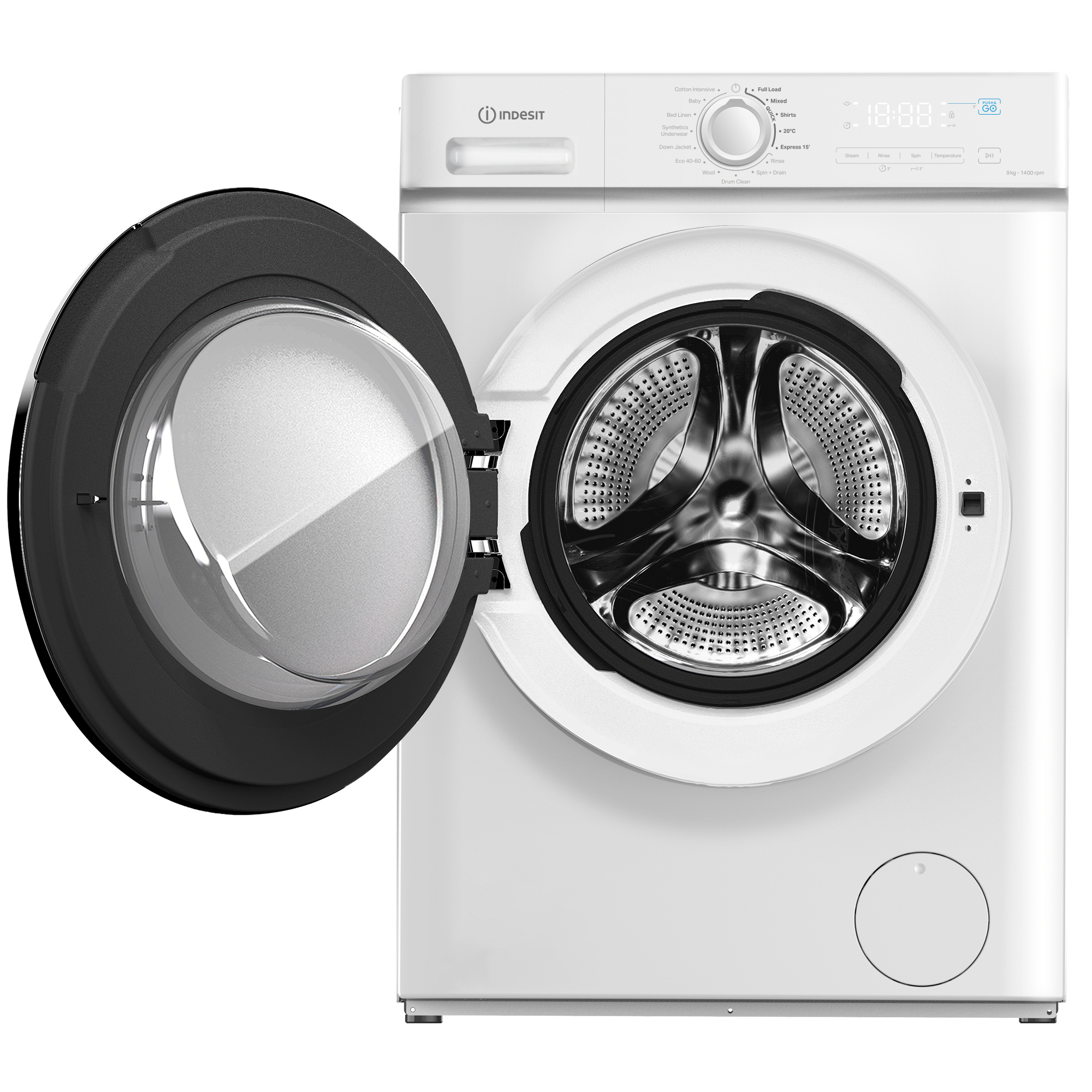 Indesit Push&Go IMA964MYTIMEUK washing machine Front-load – image 2