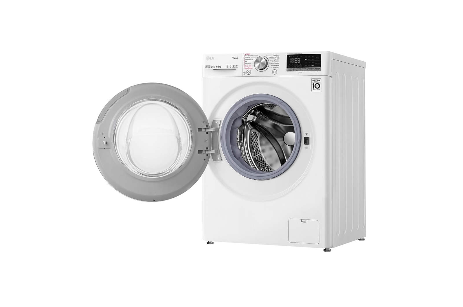LG V7WD906A washer dryer Freestanding Front-load White – image 4