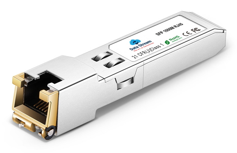 10/100/1000Mbps Copper SFP Transceiver Module RJ45 100m - Cisco Compatible