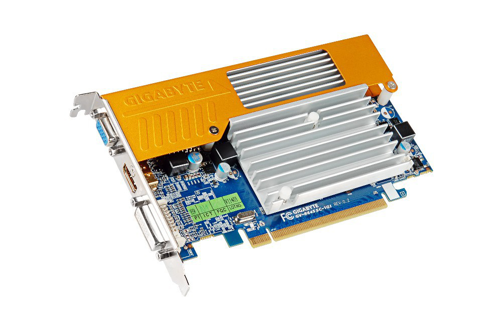 GIGABYTE GV-R645SC-1GI graphics card AMD Radeon HD6450 – image 2