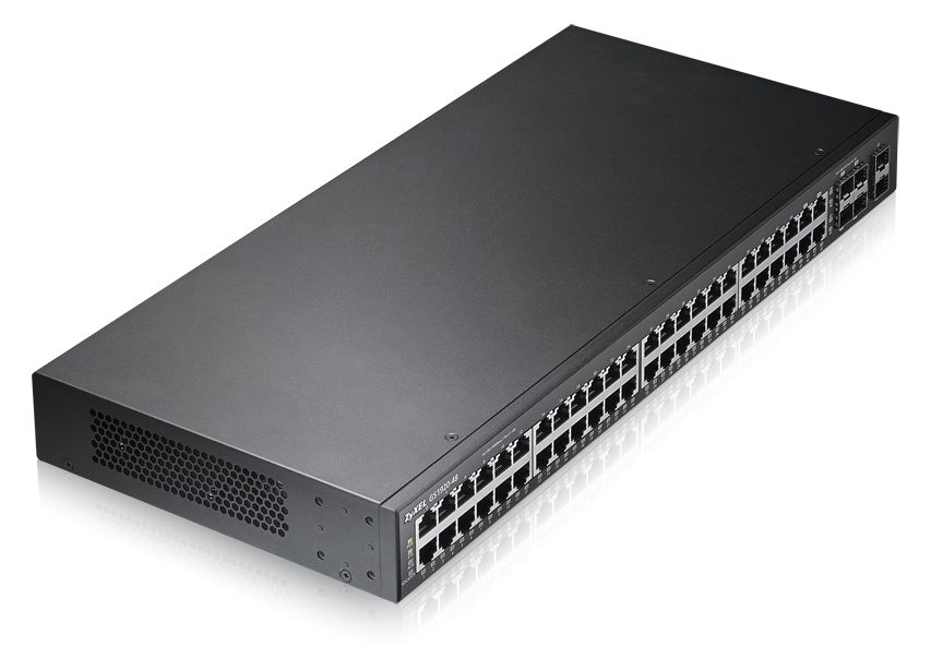 Zyxel GS1920-48 Managed L2 Gigabit Ethernet (10/100/1000) Black – image 2